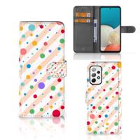 Samsung Galaxy A73 5G | Telefoon Hoesje | Dots Samsung Galaxy A73 5G | Telefoon Hoesje | Dots