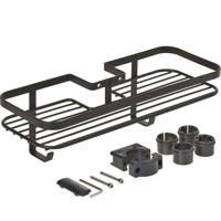 Metaltex doucherek 29x11x9 cm mat zwart