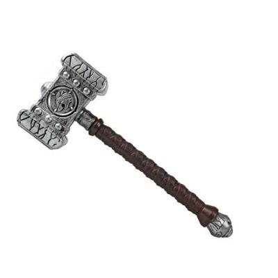 Strijdbijl 59039 (52 cm) Zilverkleurig
