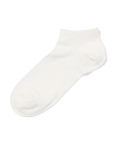 HEMA Heren Enkelsokken Bamboe Wit (wit)