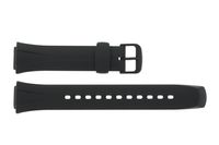 Horlogeband Casio WVA-105H-1AV / WL-S21H-1AV / WL-S21 / 10125561 Kunststof/Plastic Zwart 16mm - thumbnail