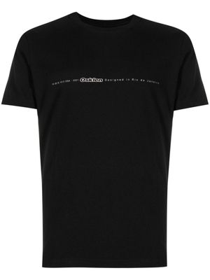 Osklen t-shirt à logo imprimé - Noir