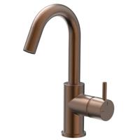 Wastafelkraan Xenz Duero | Opbouw | Mengkraan | Hoog model | Brons geborsteld PVD coating Wastafelkraan Xenz Duero | Opbouw | Mengkraan | Hoog model | Brons geborsteld PVD coating