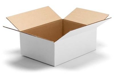 1000 stuks Witte vouwdozen op maat gemaakt |380 x 280 130 mm | Superdoos.nl
