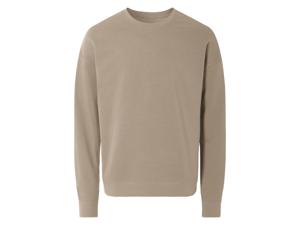 LIVERGY Heren hoodie of trui (Lichtbruin, S)