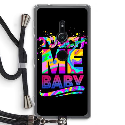 Touch Me: Sony Xperia XZ2 Transparant Hoesje met koord