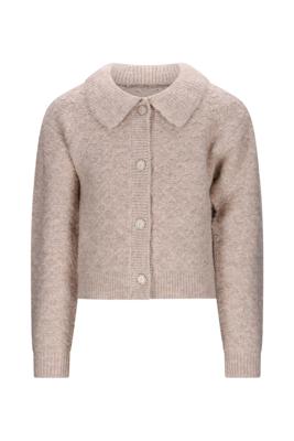 Le Chic winter vest meisjes - goud - Omsky - gebreid