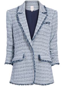 Cinq A Sept blazer Khloe à design en fil bouclé - Bleu