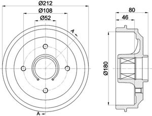 Textar Remtrommel 94041800