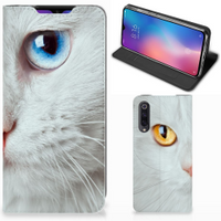 Xiaomi Mi 9 Hoesje maken Witte Kat