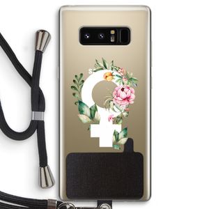 Venus: Samsung Galaxy Note 8 Transparant Hoesje met koord