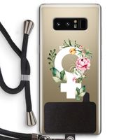 Venus: Samsung Galaxy Note 8 Transparant Hoesje met koord