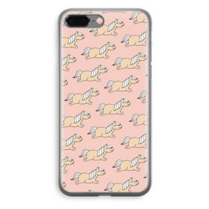 Ponys: iPhone 8 Plus Transparant Hoesje