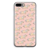 Ponys: iPhone 8 Plus Transparant Hoesje