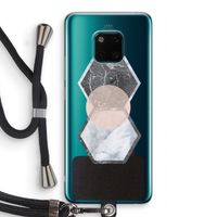 Creatieve toets: Huawei Mate 20 Pro Transparant Hoesje met koord