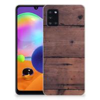 Samsung Galaxy A31 | Bumper Hoesje | Old Wood