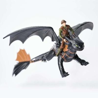 SPIN MASTER PACK DRAGON AND VIKING 25 CM KROKMOU Draken Film