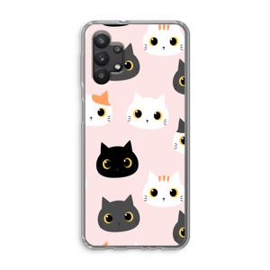 Katten: Samsung Galaxy A32 5G Transparant Hoesje