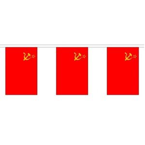 USSR vlaggenlijn van stof 3 m