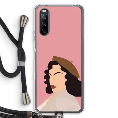 Confidence: Sony Sony Xperia 10 III Transparant Hoesje met koord