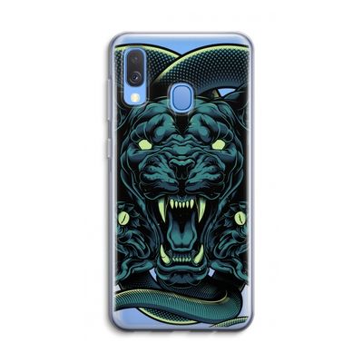 Cougar and Vipers: Samsung Galaxy A40 Transparant Hoesje