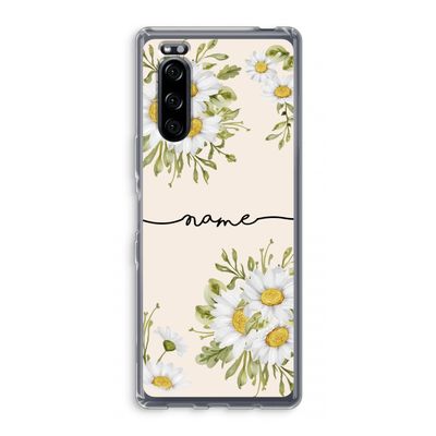 Daisies: Sony Xperia 5 Transparant Hoesje
