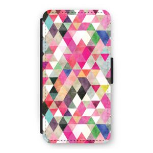 Gekleurde driehoekjes: iPhone 12 Pro Flip Hoesje