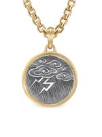 David Yurman pendentif Storm Duality en or 18ct et argent sterling (30 mm)