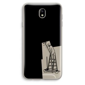 Musketon Painter: Samsung Galaxy J7 (2017) Transparant Hoesje