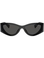 Miu Miu Eyewear lunettes de soleil à monture papillon - Noir