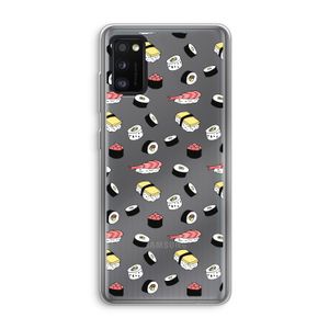 Sushi time: Samsung Galaxy A41 Transparant Hoesje