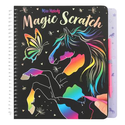Miss Melody Magic scratchboek
