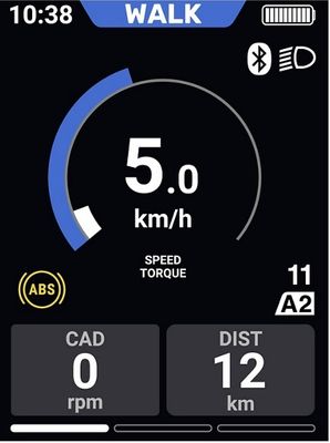 Shimano e-bike display / fietscomputer steps sc-e610 zonder houder