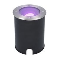 Lilly Smart LED Grondspot - Kantelbaar - Overrijdbaar - Rond - RVS - RGBWW - 5.5 Watt - IP67 waterdicht - 3 jaar garantie