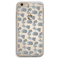 Poezen: iPhone 6 Plus / 6S Plus Transparant Hoesje Poezen: iPhone 6 Plus / 6S Plus Transparant Hoesje