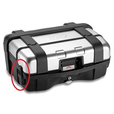 GIVI Sluitklem deksel, Onderdelen motokoffers, Z2701KITR