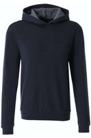 Pierre Cardin Modern Fit Hooded Sweatshirt blauw, Melange