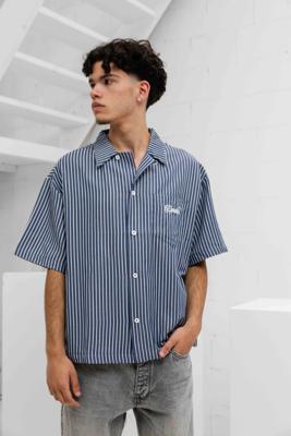 Equalité Sky Boxy Shirt Heren Donkerblauw - Maat L - Kleur: Donkerblauw | Soccerfanshop