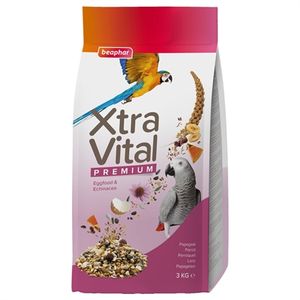 BEAPHAR XTRAVITAL PAPEGAAI 3 KG