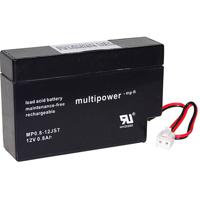 multipower PB-12-0,8-JST Loodaccu 12 V 0.8 Ah Loodvlies (AGM) (b x h x d) 96 x 62 x 25 mm JST connector Onderhoudsvrij, Geringe zelfontlading - thumbnail