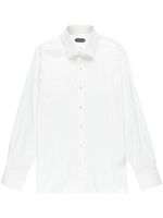 TOM FORD chemise boutonnée à manches longues - Blanc - thumbnail