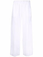 ASPESI pantalon droit à taille élastiquée - Blanc