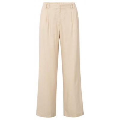 YAYA - Beige | unisex | Broek | Beige | 42 | regular | Kamst mode