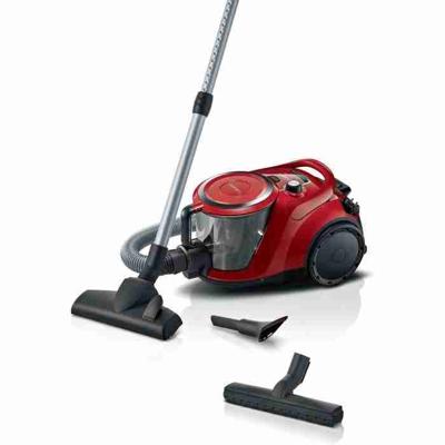 Nieuw! Zakloze sledstofzuiger - BOSCH BGC41Q69 Serie 6 - 600 W - ProSilence - 70 dB - 2,4 L stofbakinhoud - Rood