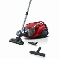 Nieuw! Zakloze sledstofzuiger - BOSCH BGC41Q69 Serie 6 - 600 W - ProSilence - 70 dB - 2,4 L stofbakinhoud - Rood