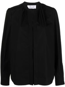 Câllas Milano blouse Olympia à manches longues - Noir