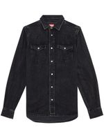 Diesel chemise D-Vega en jean - Noir