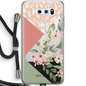 Sweet heaven geometrics: LG V30 Transparant Hoesje met koord