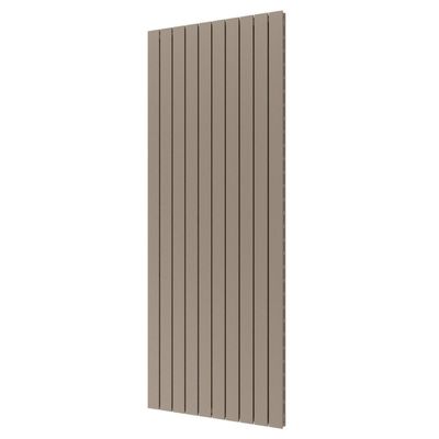 Designradiator Plieger Cavallino Retto Dubbel 2146 Watt Middenaansluiting 200x75,4 cm Zandsteen