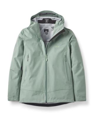 Rab Namche GTX Hardshell Jas Dames Dark Fig Green 12/M